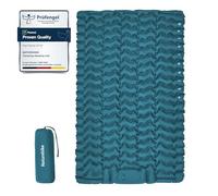 Naturehike Esterilla para dormir doble para acampar, ultraligera inflable para dormir con bomba de pie incorporada para facilitar el bombeo, adecuado para paseos en bicicleta y tiendas de campaña