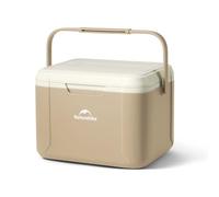 Naturehike Nevera térmica de 5 litros/18 litros de alta calidad PU aislante, 48 horas de capacidad de refrigeración, bolsa nevera para camping, pícnic, festivales (marrón 18 L)