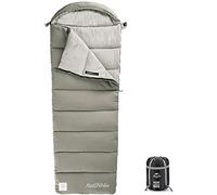 Naturehike Saco de Dormir de Algodón con Capucha Saco de Dormir para Mochileros Senderismo Camping en Interiores y Exteriores (Verde M300)