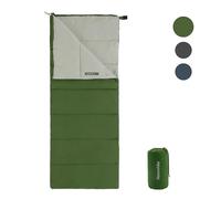 Naturehike Saco de Dormir para Adultos, Ligero Rectangular Empalmable Saco de Dormir de 3 Estaciones, para Acampar al Aire Libre, Senderismo (Verde)