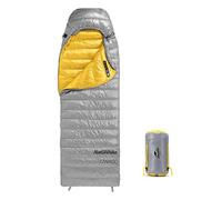 Naturehike Saco de Dormir Plumas 550FP/750FP,910g Ultraligero,Unisex para Adultos,3-4 Estaciones,Impermeable,Compacto,cálido y Ligero