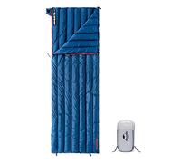 Naturehike Saco de Dormir Rectangular Saco de Dormir con Pies para Adulto y Niños Saco de Dormir de 4 Estaciones Saco de Dormir de Plumón de Ganso para Senderismo Mochilero,Camping (Azul Marino-400g)