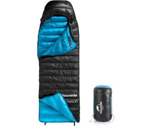 Naturehike Saco de Dormir Ultraligero de Plumón Saco de Dormir para Acampar para Adultos Potencia de Relleno de 650 FP -11 ℃ -6 ℃ con Saco de compresión Impermeable Adecuado para Senderismo/Camping