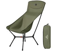 Naturehike Silla de camping plegable plegable, tamaño pequeño y diseño robusto, para camping, picnic y actividades al aire libre, color verde, L