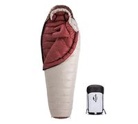 Naturehike (Snowbird) Mummy Duck Down Sleeping Bag Sacos de Dormir, Unisex, Marrón 980G, Large