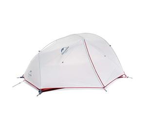 Naturehike Star-River Tienda de Campaña 20D Silicona tela Ultraligero 2 Persona 4 Estaciones(20D Gris )