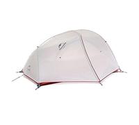 Naturehike Star-River Tienda de Campaña Ultraligera de Doble Capa para 2 Personas Mochilero Tienda de Campaña de Senderismo Impermeable (20D Gris)