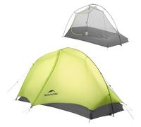 Naturehike Star Trails EXT Tienda de campaña ultraligera para 1 persona, tienda de campaña impermeable para exteriores, para aventuras, diseño compacto con capacidad para coche