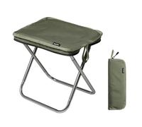 Naturehike - Taburete plegable, portátil, ultraligero, de aleación de aluminio, con cojín de esponja gruesa, impermeable y resistente al desgaste, para camping, pesca, jardín y almacenamiento