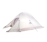 Naturehike Tienda de Campaña Mejorar Cloud Up 2 Persona Tienda de Trekking Ultraligero Impermeable (20D Gris con Falda)