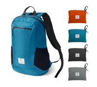 Naturehike Ultraligera Mochila Plegable 18L/22L/25L/30L Pequeña Mochila de Senderismo para Mujeres Hombres Impermeable Mochila para Escalar Camping Ciclismo Bicicleta de Viaje de Negocios(Azul 25 L)