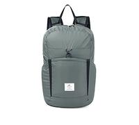 Naturehike Ultraligera Mochila Plegable 22L Pequeña Mochila de Senderismo para Mujeres Hombres Impermeable Mochila para Escalar Camping Ciclismo Bicicleta de Viaje de Negocios (Gris-22L)