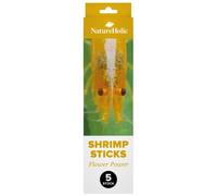 NatureHolic - Piruletas de gambas "BlütenPower" I Alimento adicional para invertebrados I con polen de flores I Momentos especiales de alimentación I Made in Germany I 5 piruletas