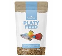 NatureHolic PlatyFeed Alimento principal de alta calidad para Platys y peces ornamentales | Promueve la salud y la intensidad del color | Ideal para Platys & Co | Alimento para peces para herbívoros |