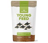 NatureHolic YoungFeed I alimento de cría para Peces Ornamentales I para un Crecimiento Sano I con valiosos aditivos I producción Suave I Fabricado en Alemania I 50ml