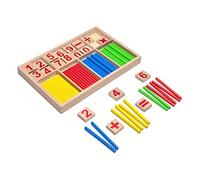Natureich Montessori Juguete educativo de matemáticas de madera Juego de tablas de multiplicar para los números 1x1 Aprender a sumar Ayuda para hacer cálculos para niños y niñas Escuela