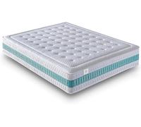 NATURELITS Colchón MemoryVex 105x180 Visco Reversible Invierno/Verano Individual. Antiácaros y Transpirable. Núcleo Flexicell. Firmeza Media. Modelo Serene Altura 30 cm