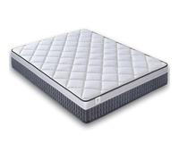 NATURELITS Colchón MemoryVex 150x190 Visco Reversible Invierno/Verano Individual. Antiácaros y Transpirable. Núcleo Flexicell. Firmeza Media. Modelo Xstar Altura 30 cm