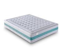 NATURELITS Colchón MemoryVex 200x200 Muelles Reversible Invierno/Verano Individual. Antiácaros y Transpirable. Núcleo Flexicell. Firmeza Media. Modelo Serene Altura 30 cm