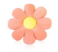 NatureMan Cojín de Suelo de Flores diseño de Margaritas Bonito cojín de Asiento, cojín de Felpa para Silla, decoración del hogar para niñas Lectura habitación de Cama o Ver televisión (Rosa, 38 cm)