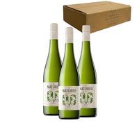 Natureo Blanco (Sin Alcohol) - Ideal para Maridar con Pescados y Arroces - Pack 3 Botellas 75cl