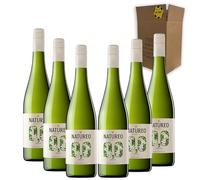 Natureo Blanco (Sin alcohol) - Ideal para maridar con Pescados y Arroces - Pack 6 Botellas 75cl