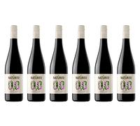 Natureo Syrah, Vino Tinto desalcoholizado - 6 botellas de 75 cl, Total: 4500 ml