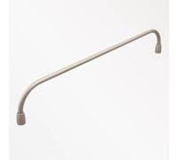Naturepanda Barandilla Aluminio Curva Decorativa,Barandillas de Protección de Estanterías,Barandilla Estantes Protección Cocina,Separador para Estantería,Biblioteca,Salón,Oficina,Diseño Moderno
