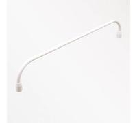 Naturepanda Barandilla Aluminio Curva Decorativa,Barandillas de Protección de Estanterías,Barandilla Estantes Protección Cocina,Separador para Estantería,Biblioteca,Salón,Oficina,Diseño Moderno