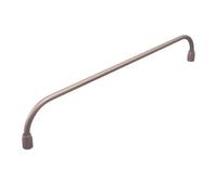 Naturepanda Barandilla Aluminio Curva Decorativa,Barandillas de Protección de Estanterías,Barandilla Estantes Protección Cocina,Separador para Estantería,Biblioteca,Salón,Oficina,Diseño Moderno