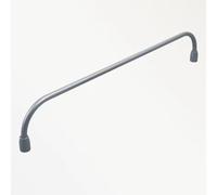 Naturepanda Barandilla Aluminio Curva Decorativa,Barandillas de Protección de Estanterías,Barandilla Estantes Protección Cocina,Separador para Estantería,Biblioteca,Salón,Oficina,Diseño Moderno