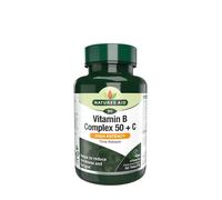 Natures Aid - Complejo B-50 + Vitamina C (30 comprimidos)
