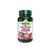 Natures Aid - Multivitaminas y Minerales sin Hierro (60 comprimidos)