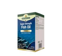 Natures Aid Super Strength Fish Oil - Omega-3 (60 Cápsula blanda)