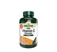 Natures Aid Vitamin C 500mg Chewable - Orange Flavour (100 Tableta)