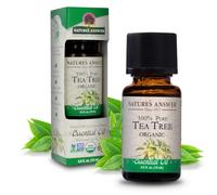 Nature's Answer Aceite esencial de árbol de té orgánico 100% puro, 0.5 onzas