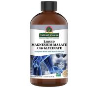 Nature's Answer Malato y glicinato de magnesio líquido, Mandarina - 480 ml