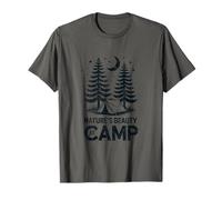 Natures Belleza en el campamento Simplemente disfrutando de una noche Camping Camiseta