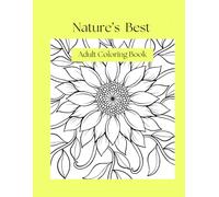 Nature's Best Adult Coloring Book