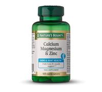 Nature's Bounty Calcio, Magnesio y Zinc | 100 Comprimidos
