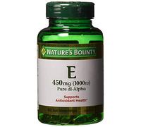 Nature's Bounty E 1000IU, Pure d1-Alpha, 60 Softgels (Pack of 2)