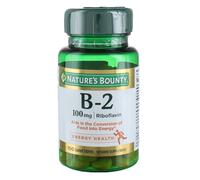 Nature's Bounty Vitamina B-2 100 mg 100 tabletas