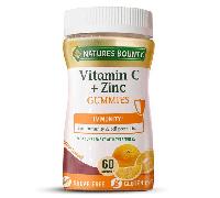 Nature's Bounty Vitamina C + Zinc 60 Gummies