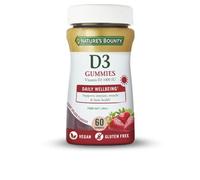 Nature's Bounty | Vitamina D3 1000UI | Sabor fresa | 60 Gummies