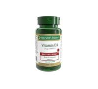 Nature's Bounty Vitamina D3 25mg 1000IU 100comp