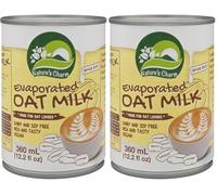 NATURE'S CHARN Bebida de avena espesa y azucarada - Leche condensada vegana - óptimo para café y postres - 1 x 360 ml (Paquete de 2)