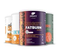 Nature's Finest Bikini Body, 600 g - Paquete 4en1, Detox Quemagrasas, Acelera Metabolismo y Reduce Celulitis, Control de Retención de Líquidos, Potente Fórmula de Noche y Exfoliante de Café