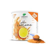 Nature's Finest Bio Curcuma Latte con Jengibre Ecologica en Polvo, Golden Milk Vegano, 125 g