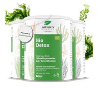 Nature's Finest BIO Detox, 375 g - Mezcla de Superalimentos, Chlorella y Espirulina, Detox Adelgazante, Rico en Fibra y Proteínas, Apto para Vegetarianos y Veganos