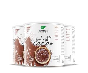 Nature's Finest by Nutrisslim Good Night Latte - Bebida Calmante De Cacao Con Ashwagandha - Apoyo Natural Para La Relajación Y El Equilibrio Emocional